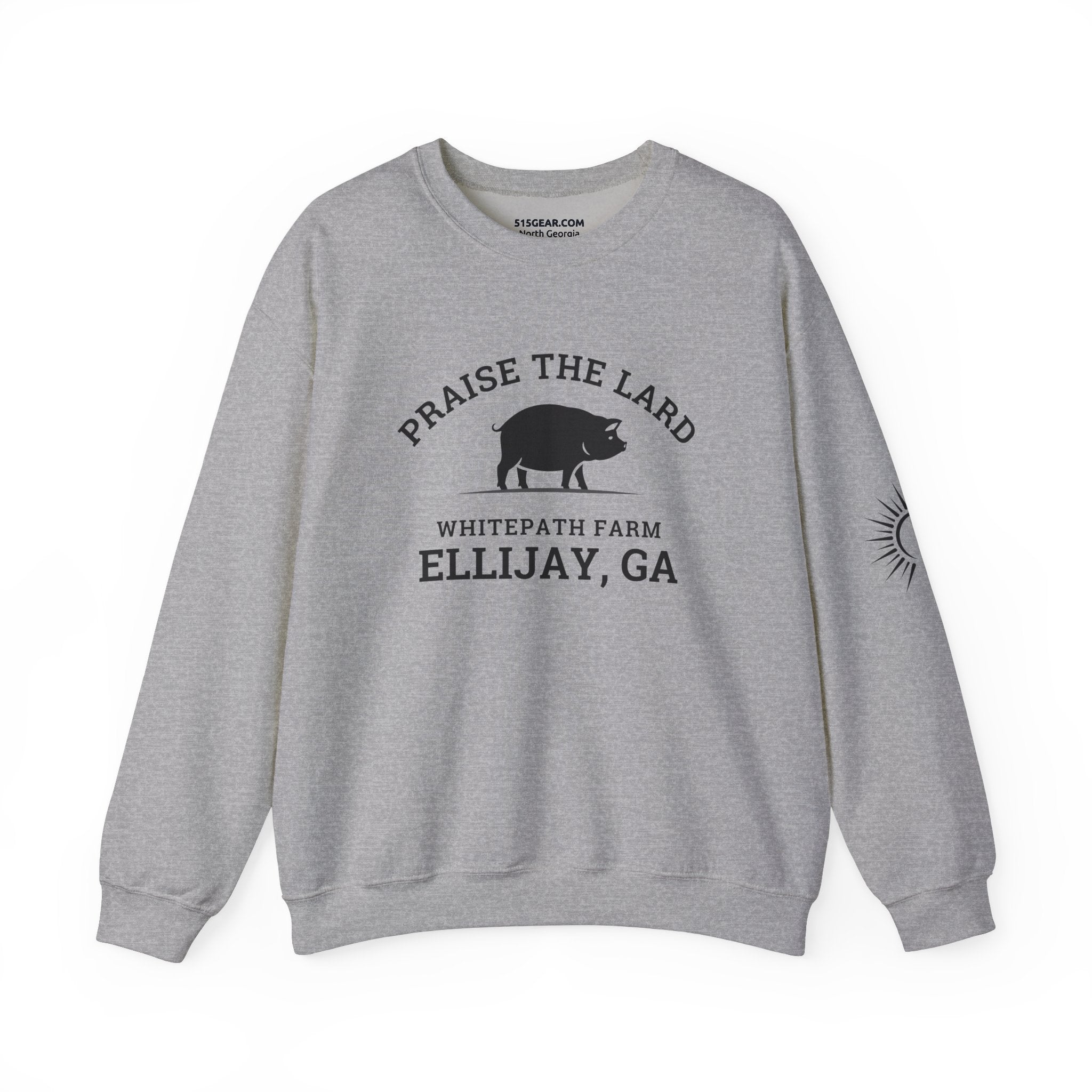 Sweatshirt, Praise the Lard Design, 515Gear.com | Ellijay, GA | Whitepath Farm