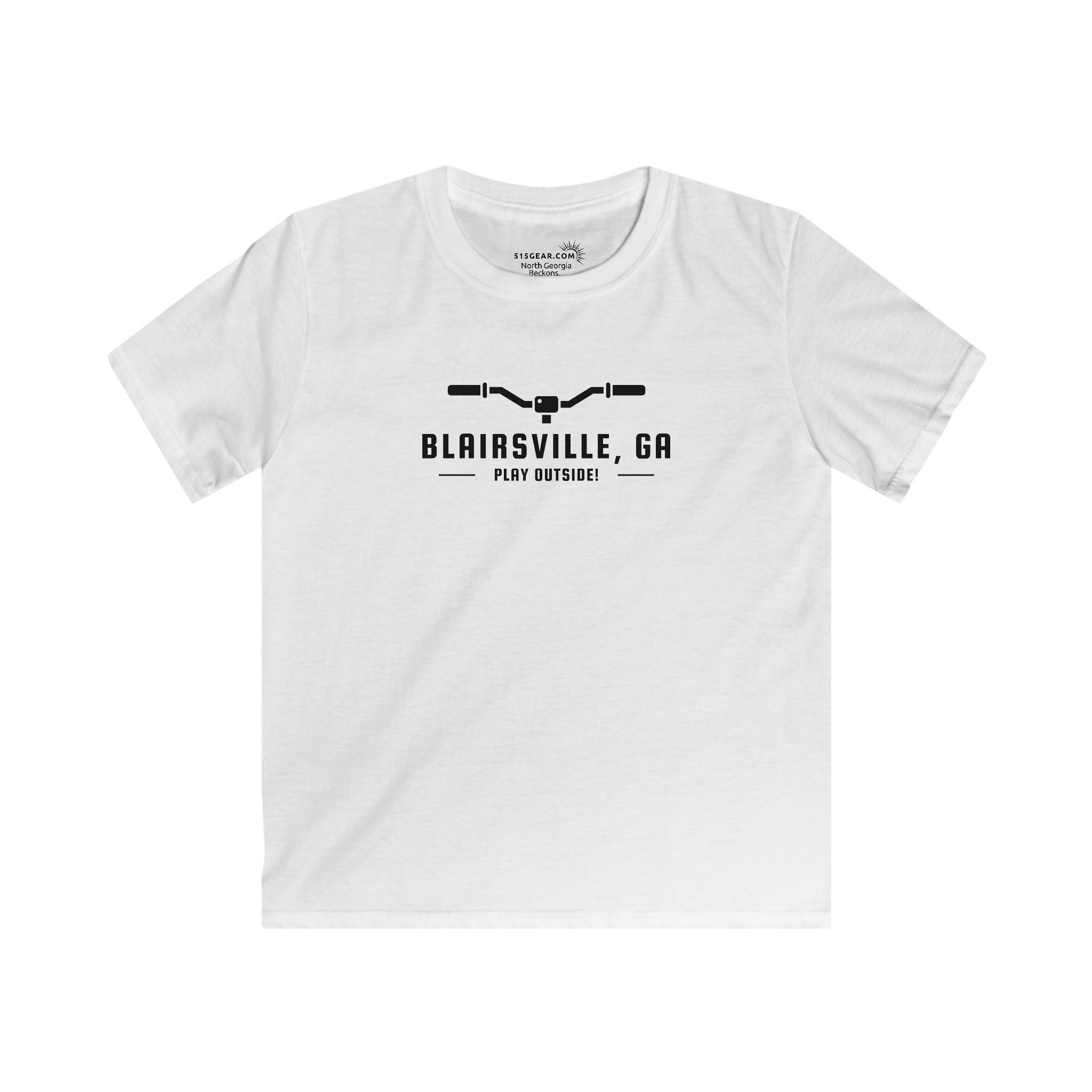 Kid’s T-Shirt, North GA biking, by 515Gear.com | Blairsville, GA | Play Outside!