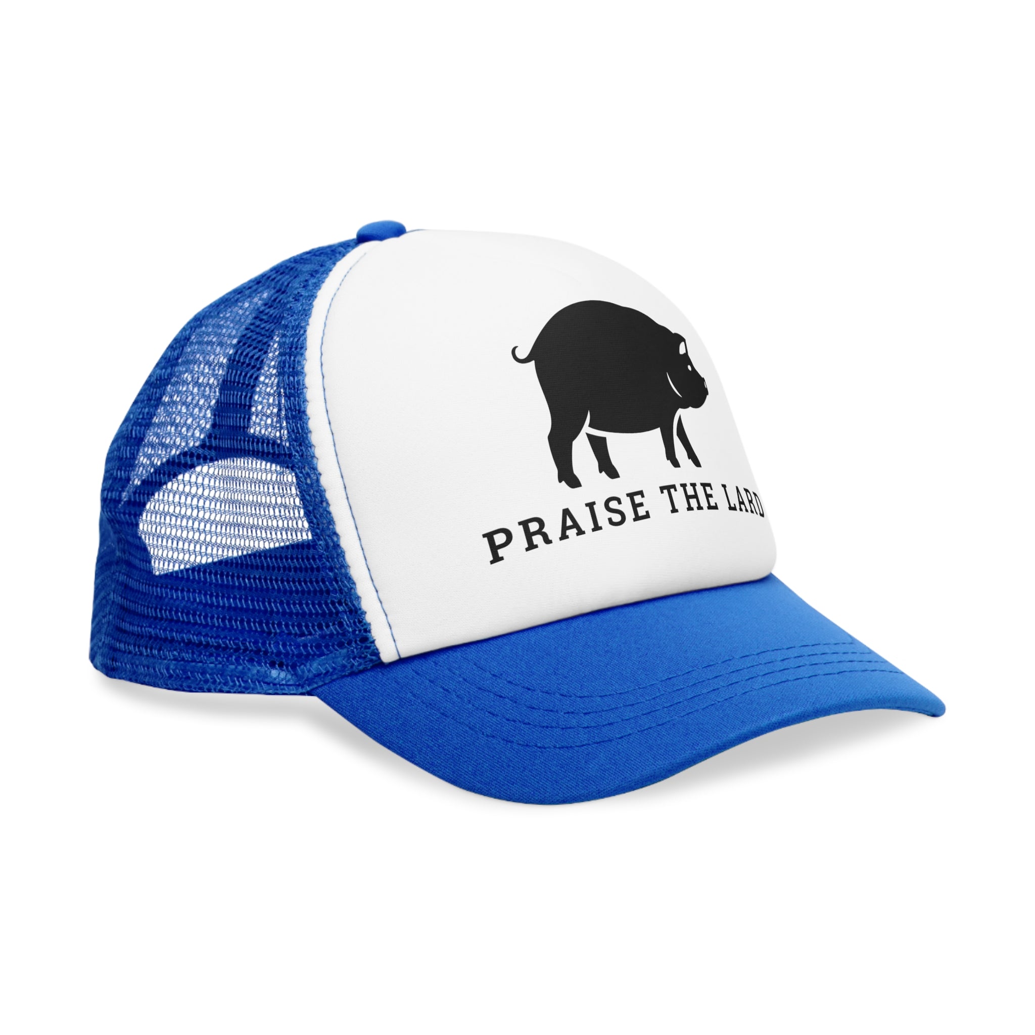 Trucker cap, Praise the Lard Design, by 515Gear.com | Hiawassee, GA | When Pigs Fly