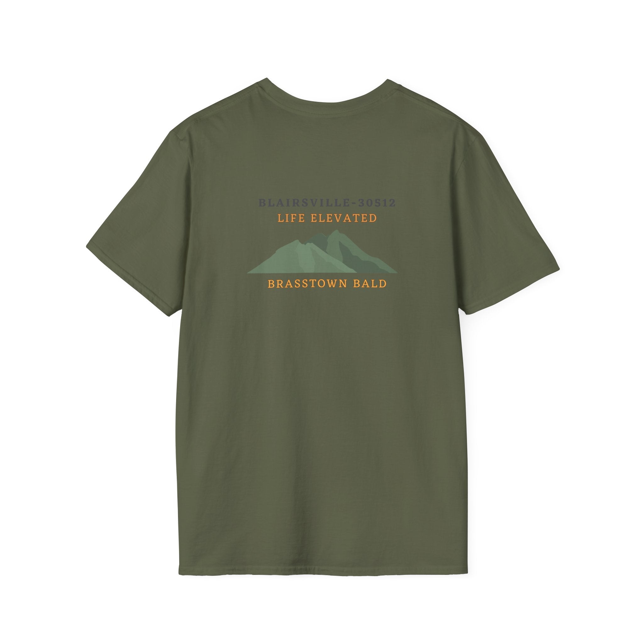Adult t-shirt, Brasstown Bald Graphic, by 515Gear.com | Blairsville, GA | 30512