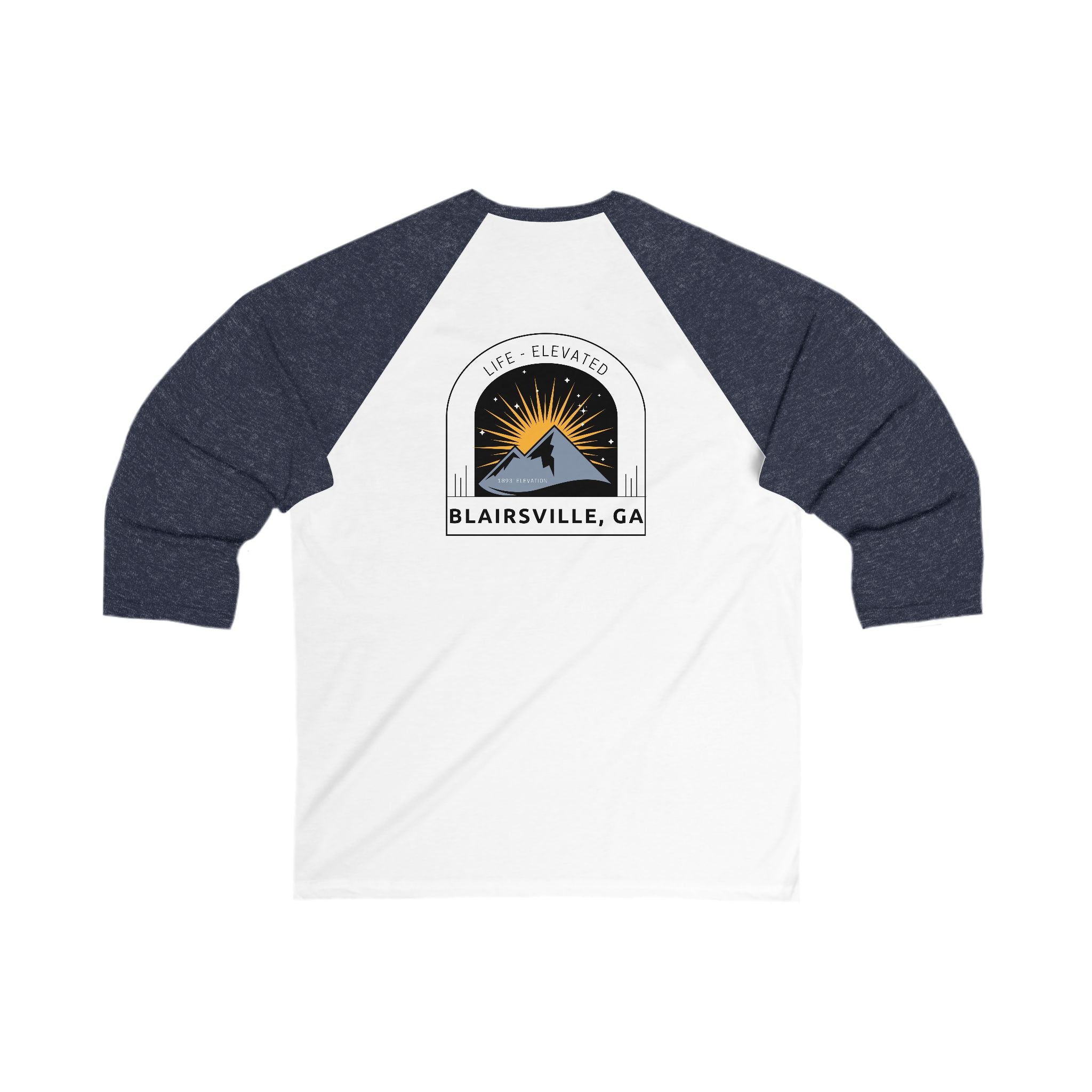 3/4 sleeve T-shirts, 30512 logo by 515Gear.com | Blairsville, GA | There's no crying in baseball!
