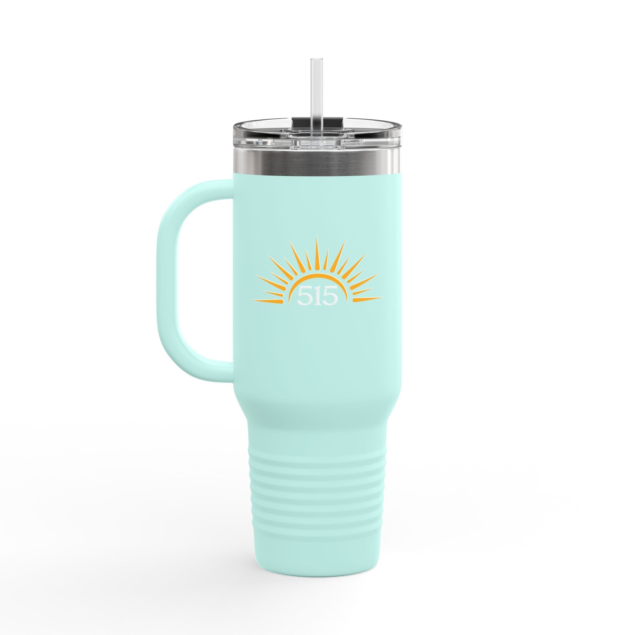 40 oz Travel Mug, 515 Sunshine Graphic | by 515Gear.com | Soak up the Sun!