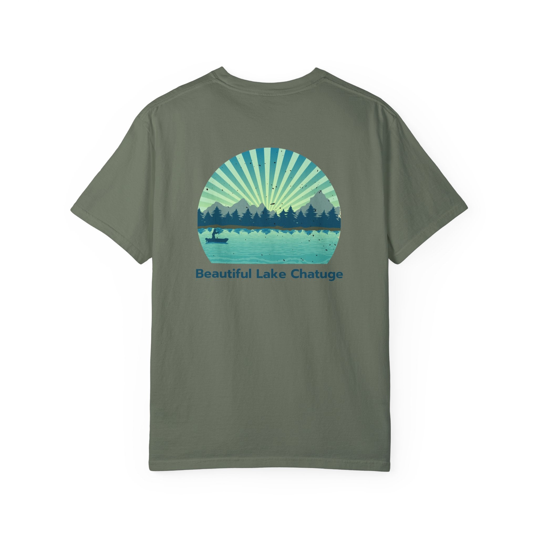 Unisex Adult T-shirt, Lake Chatuge, by 515Gear.com | Hiawassee, GA | Swim, Boat, Fish!