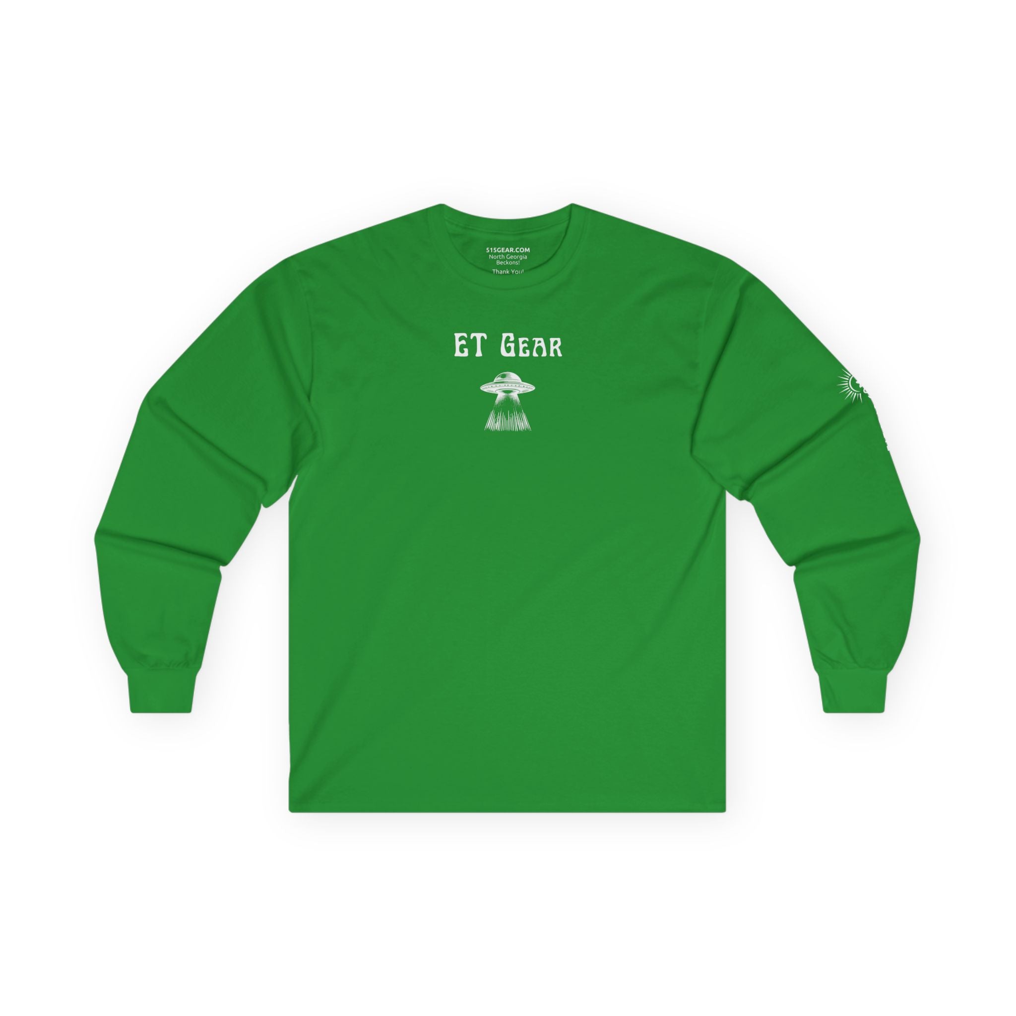 Unisex Adult Long-Sleeve T-shirt, UFO design | by 515Gear.com | Beam me up!