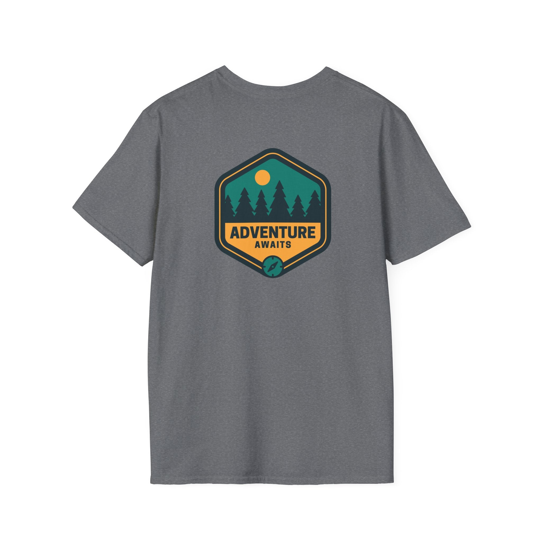 Unisex Adult T-shirt, 515 Adventure Awaits design | 515Gear.com | Because Therapy is Expensive!