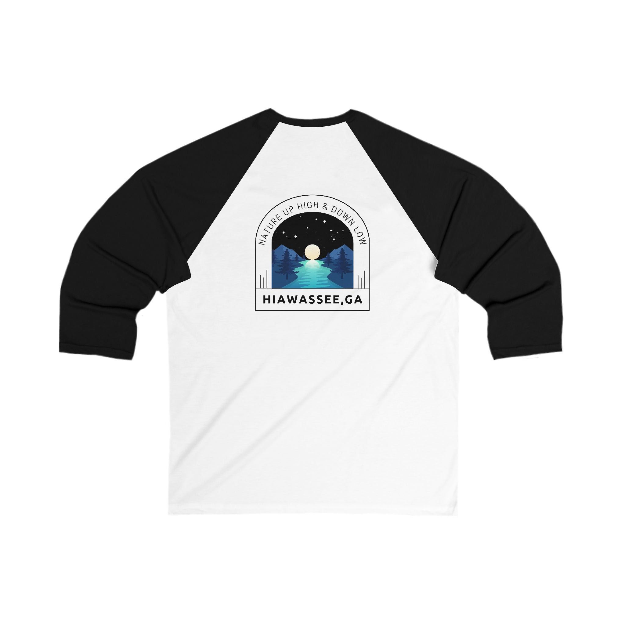 3/4 sleeve T-shirts, 30546 logo by 515Gear.com | Hiawassee, GA | There's no crying in baseball!