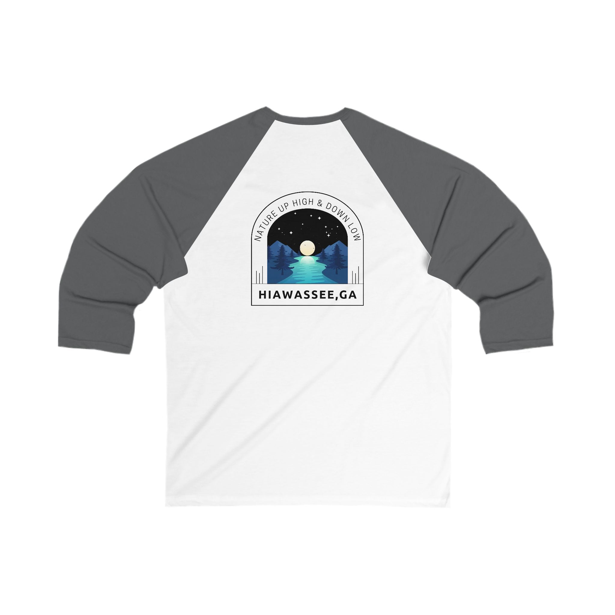 3/4 sleeve T-shirts, 30546 logo by 515Gear.com | Hiawassee, GA | There's no crying in baseball!