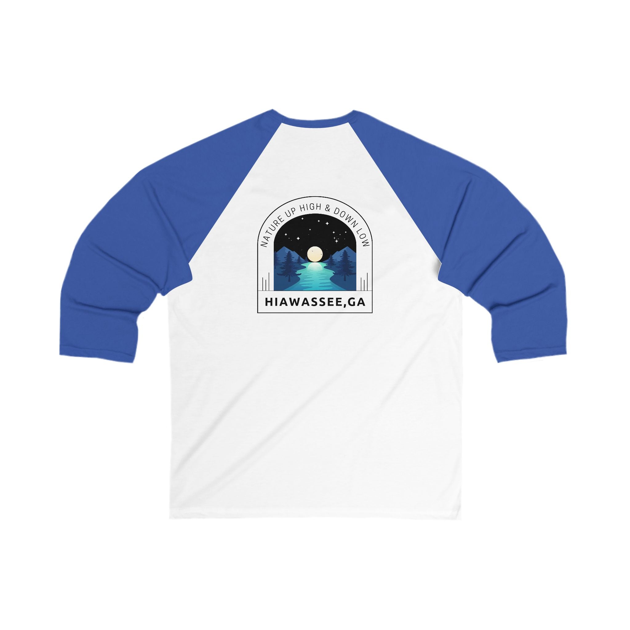 3/4 sleeve T-shirts, 30546 logo by 515Gear.com | Hiawassee, GA | There's no crying in baseball!