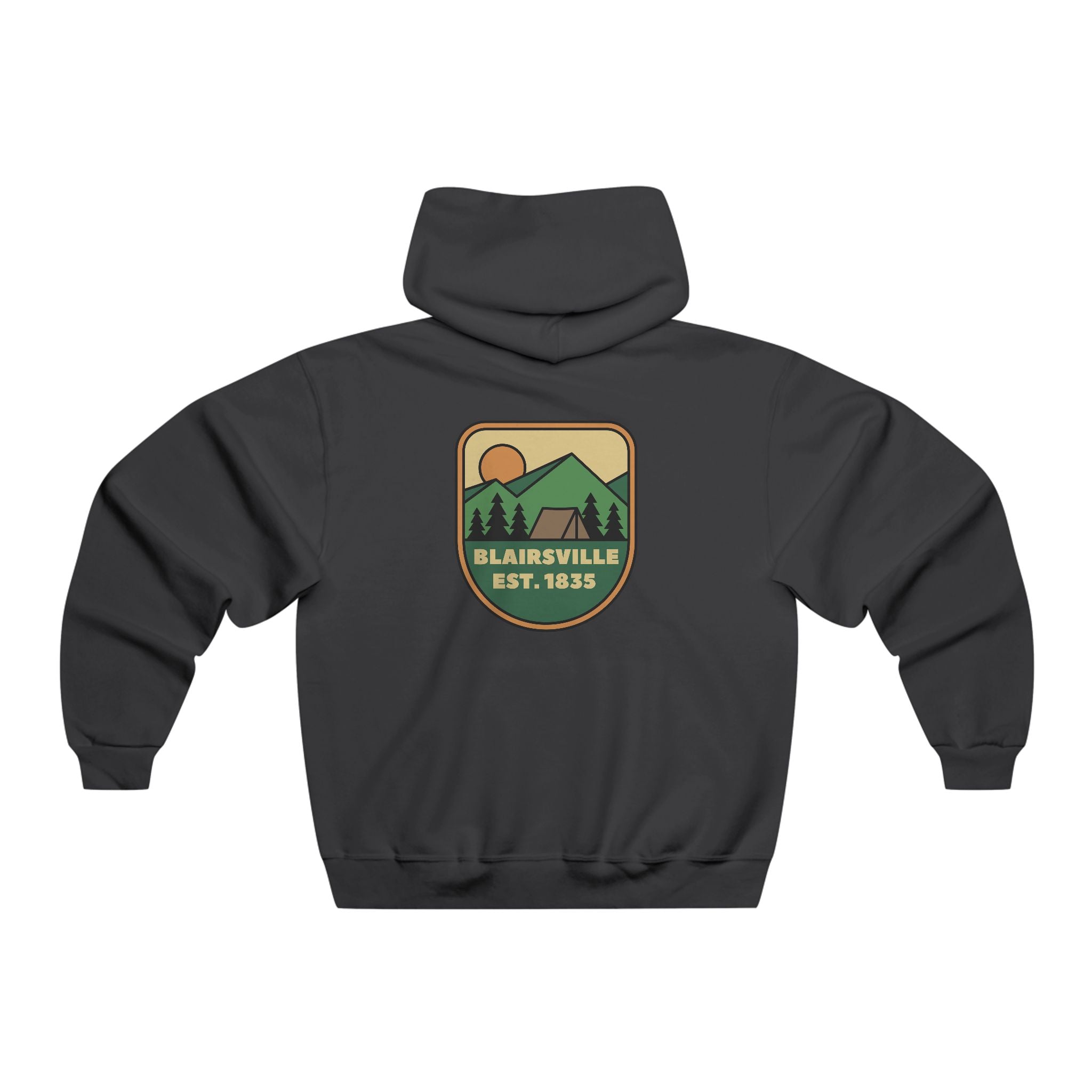 Adult Hoodies, Established 1833 by515Gear.com | Blairsville, GA | North GA Adventure Awaits!