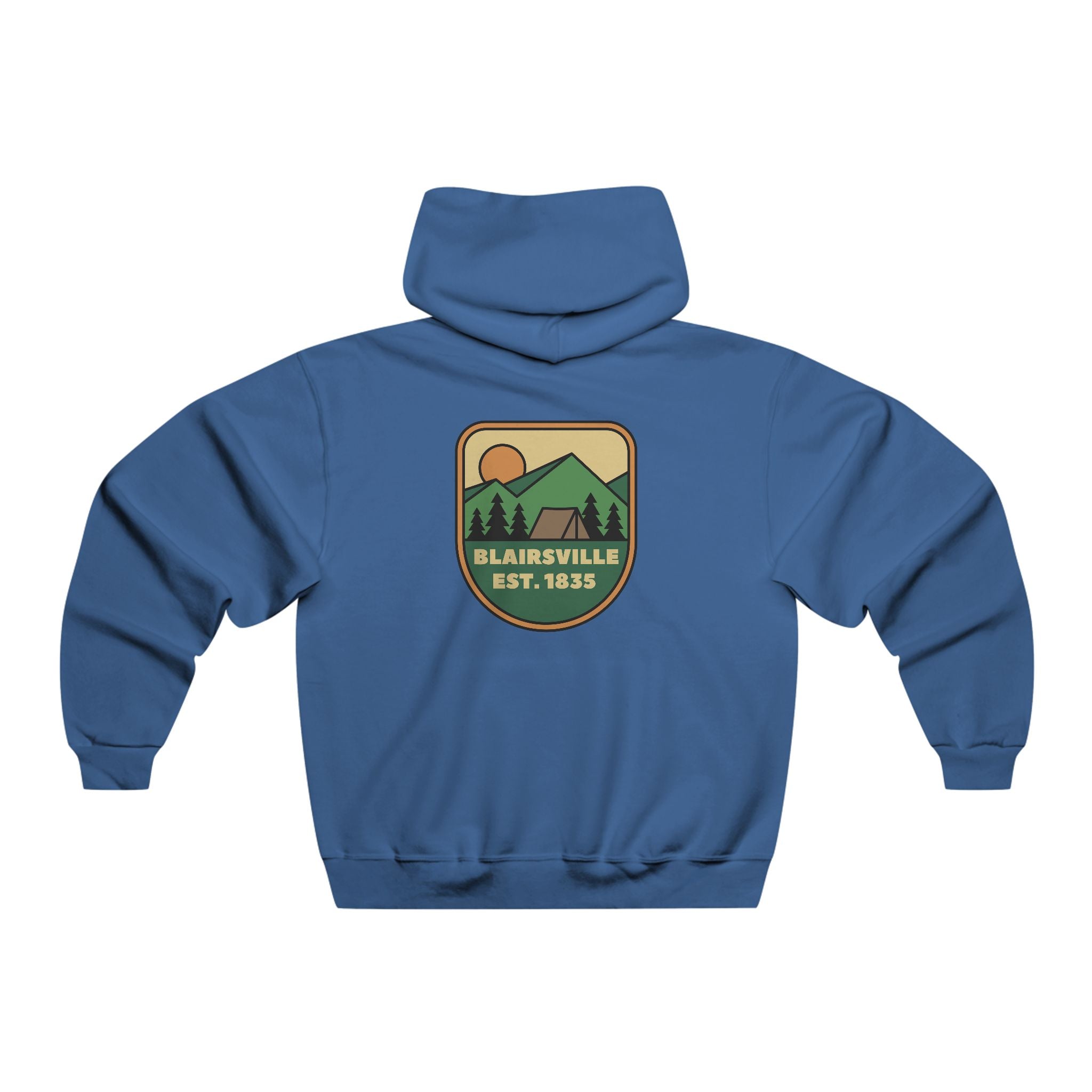Adult Hoodies, Established 1833 by515Gear.com | Blairsville, GA | North GA Adventure Awaits!