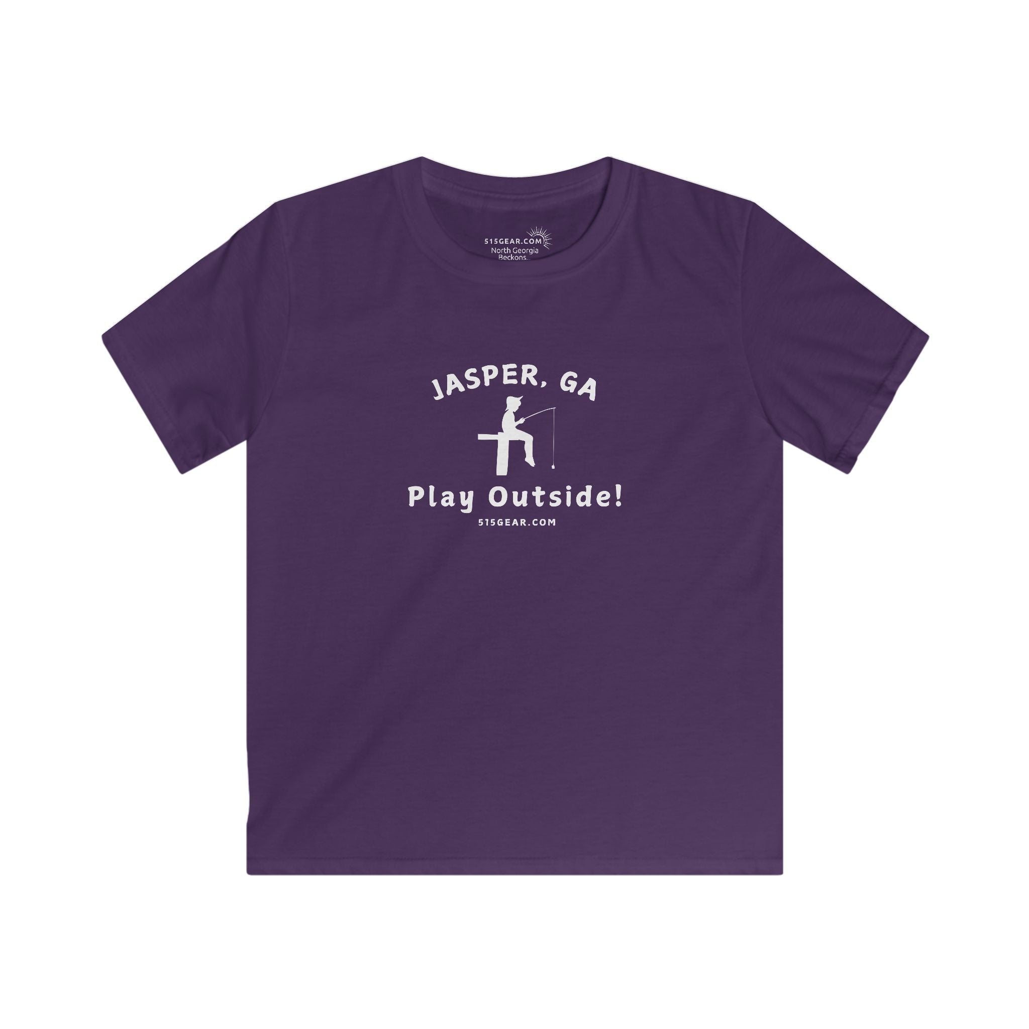 Kid’s T-Shirt, North GA Fishing Adventure by 515Gear.com | Jasper, GA | Play Outside!