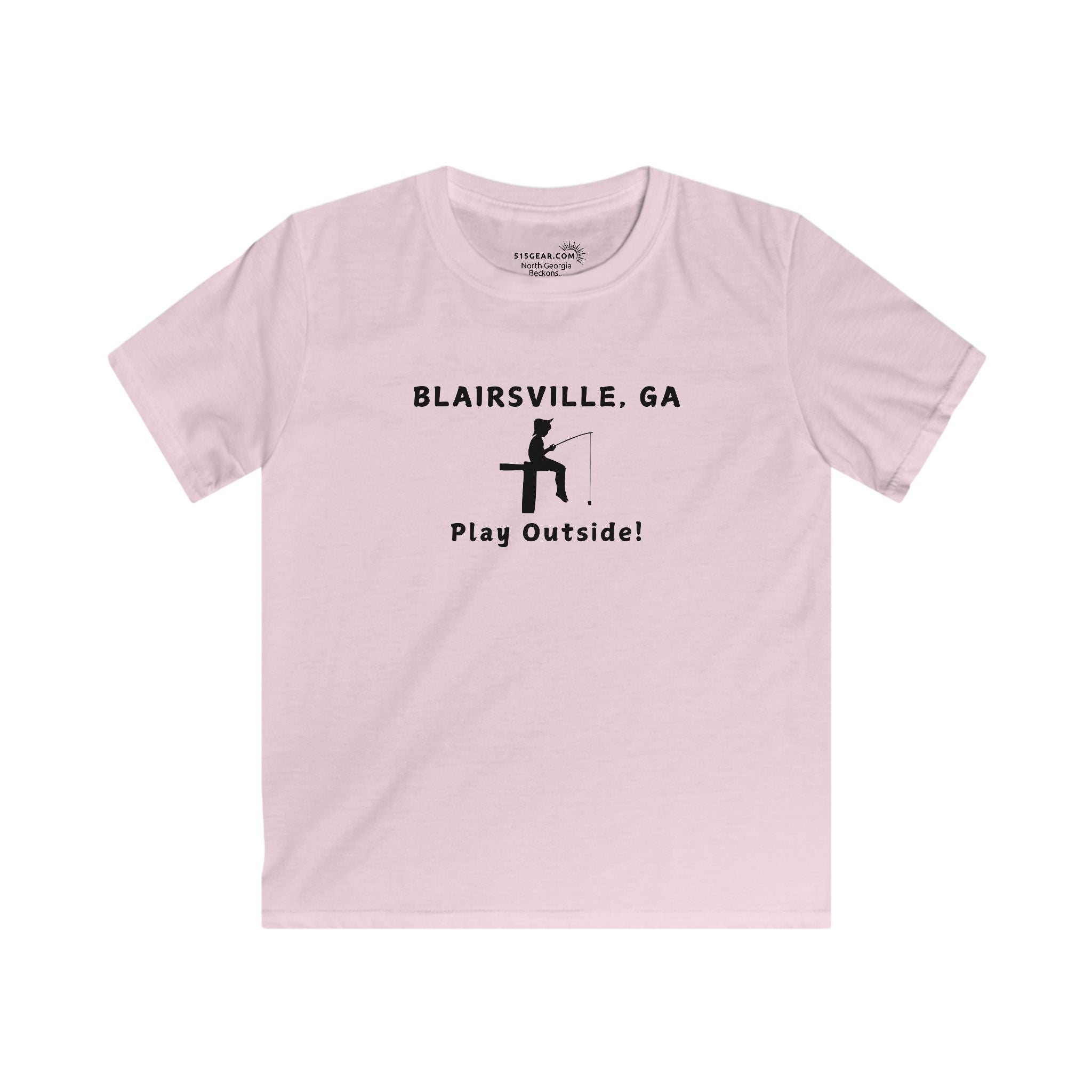Kid’s T-Shirt, North GA Fishing Adventure by 515Gear.com | Blairsville, GA | Play Outside!