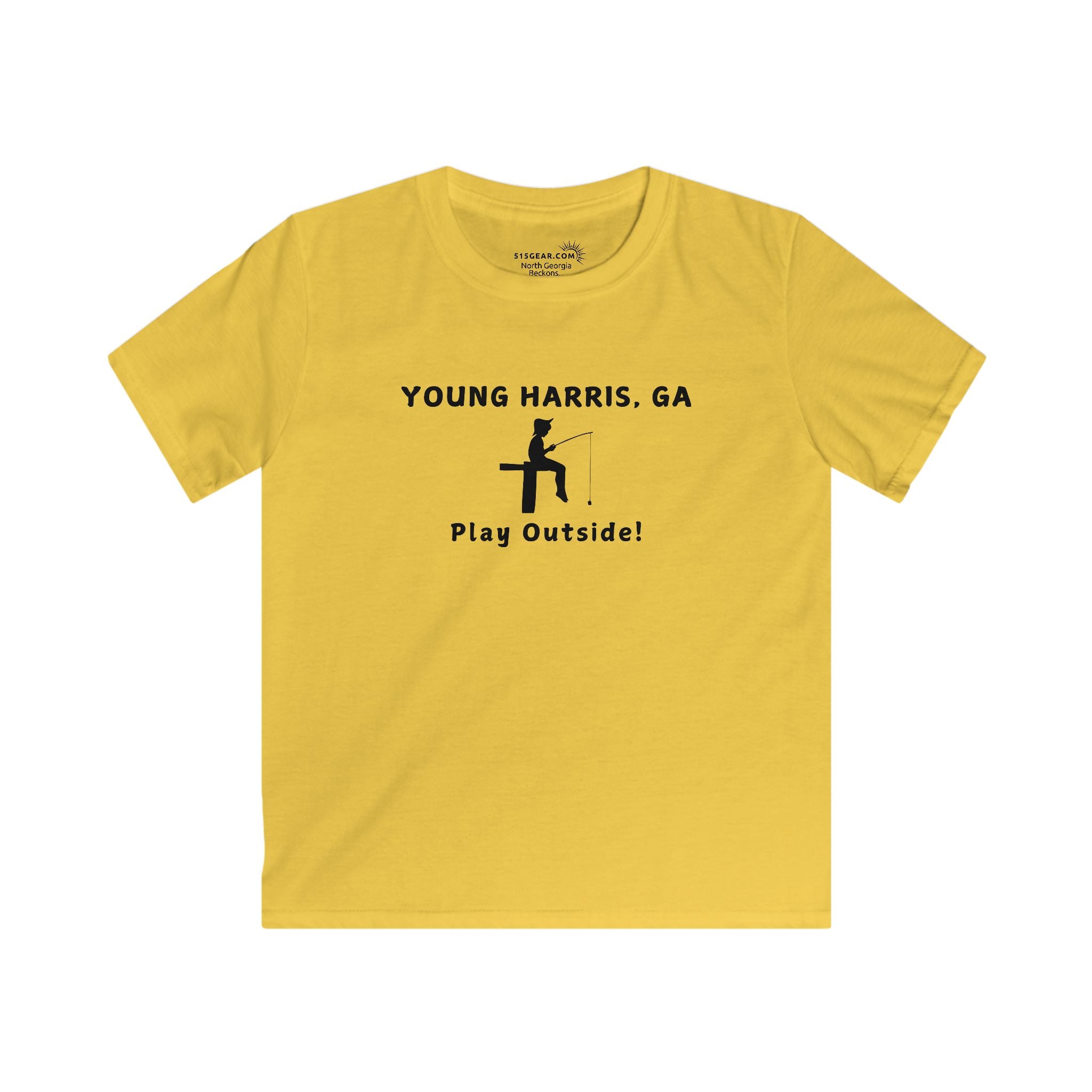 Kid’s T-Shirt, North GA Fishing Adventure by 515Gear.com | Young Harris, GA | Play Outside!