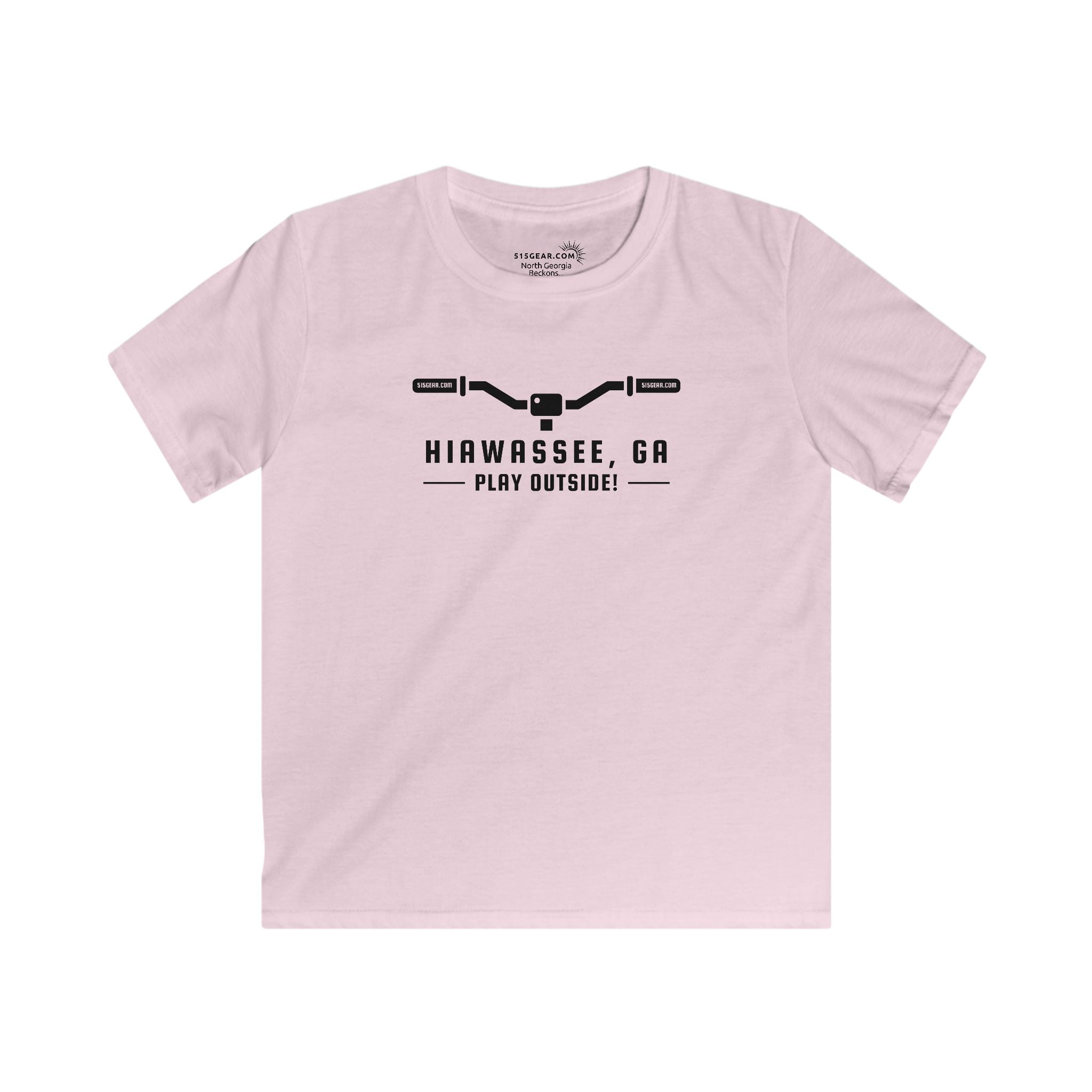 Kid’s T-Shirt, North GA biking, by 515Gear.com | Hiawassee, GA | Play Outside!