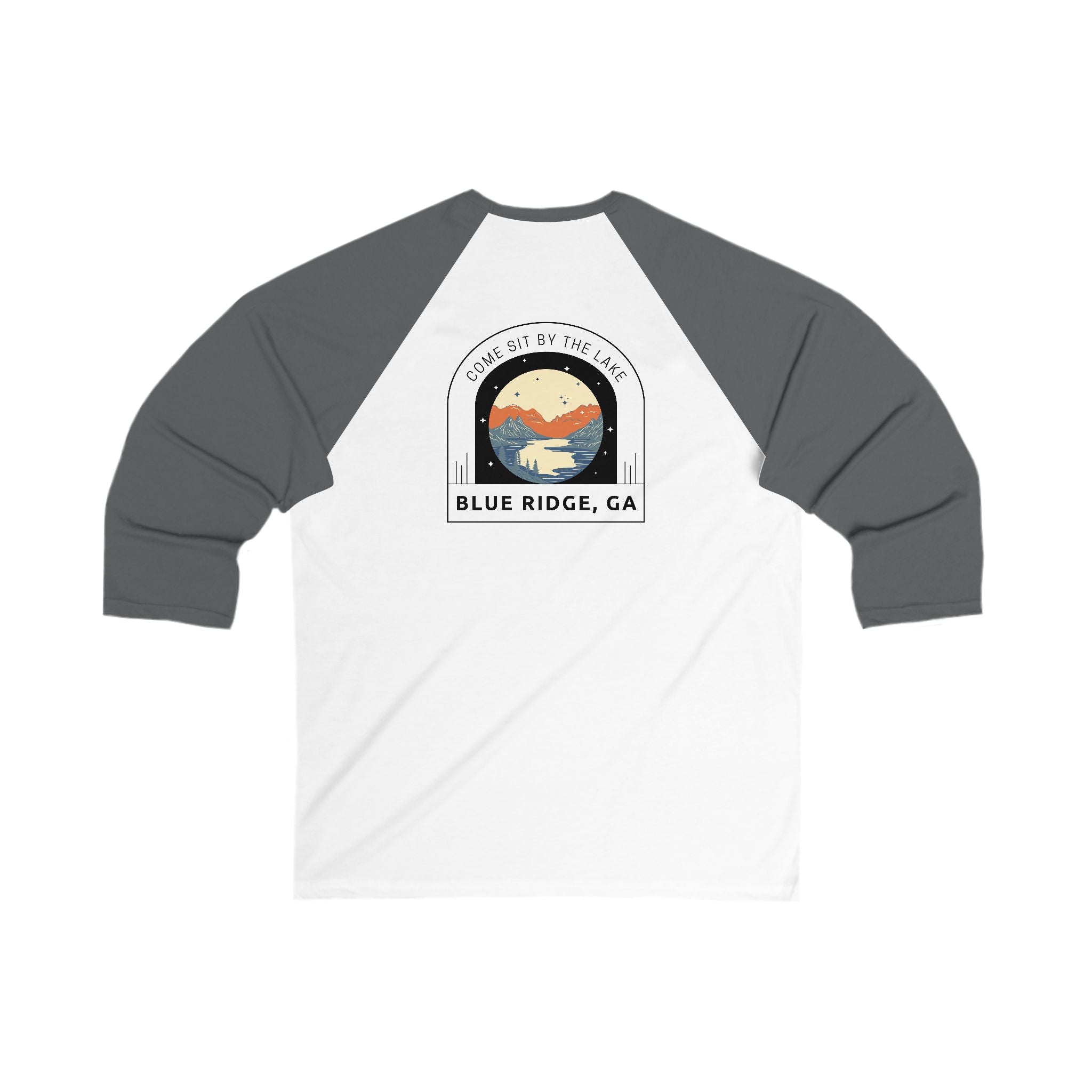 3/4 sleeve T-shirts, 30513 logo by 515Gear.com | Blue Ridge, GA | There's no crying in baseball!