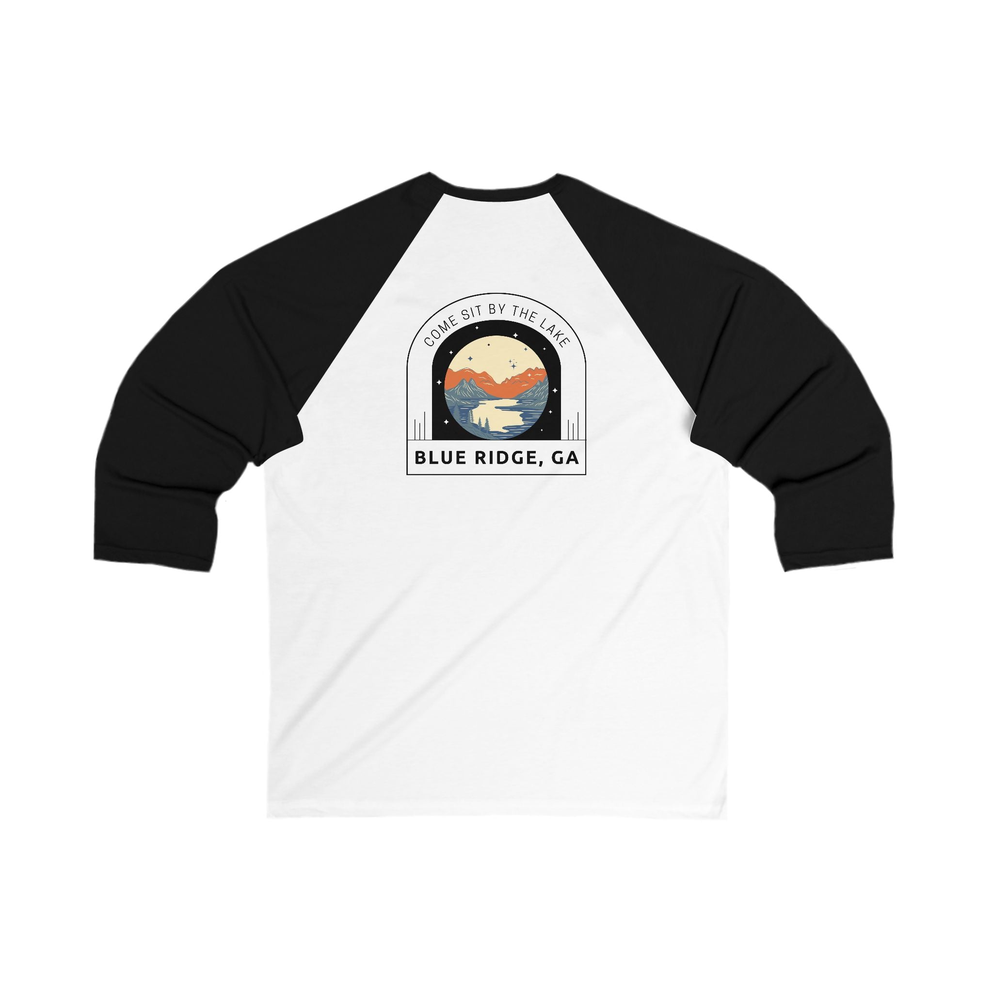 3/4 sleeve T-shirts, 30513 logo by 515Gear.com | Blue Ridge, GA | There's no crying in baseball!