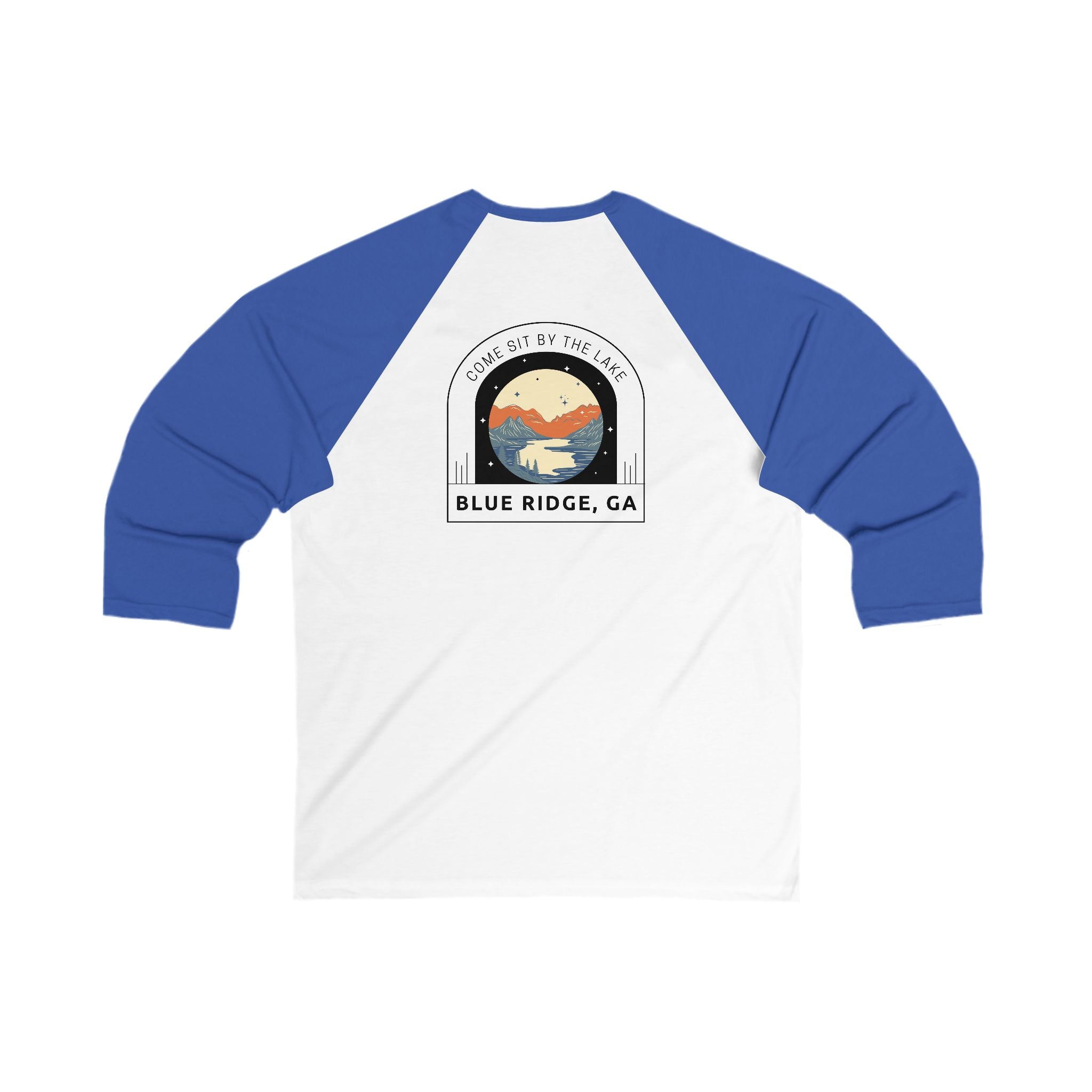 3/4 sleeve T-shirts, 30513 logo by 515Gear.com | Blue Ridge, GA | There's no crying in baseball!