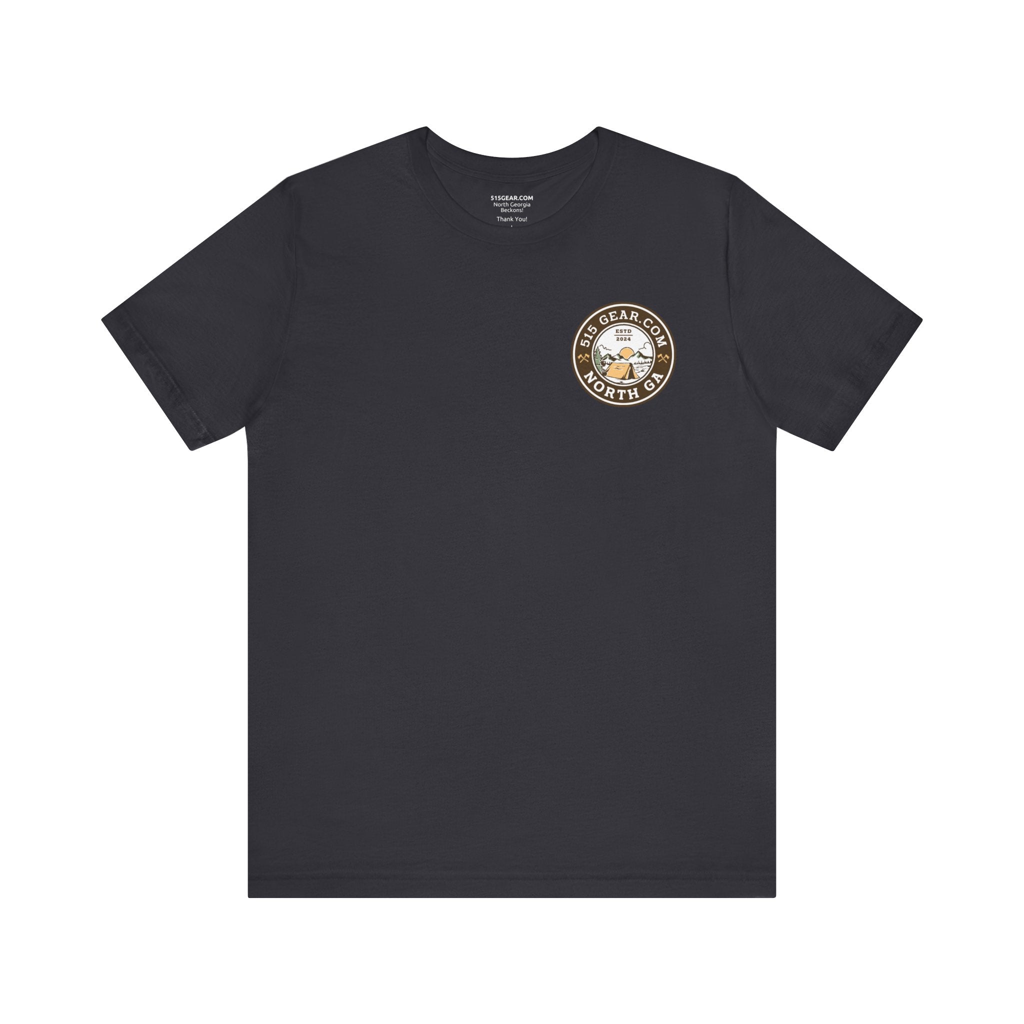 Unisex Adult T-shirt, Camping by 515Gear.com | Jasper, GA | Camp More Worry Less!