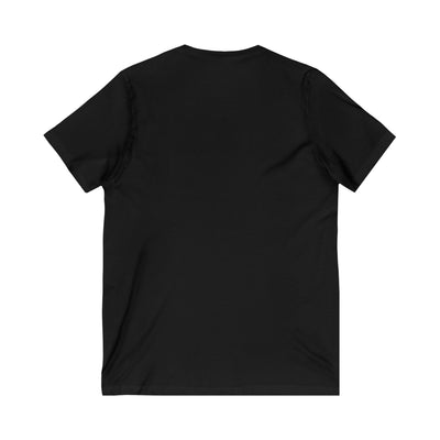 Zen Bigfoot Woman's Short Sleeve V-Neck Tee