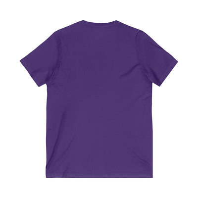 Zen Bigfoot Woman's Short Sleeve V-Neck Tee