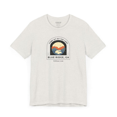 Unisex Adult T-shirt, by 515Gear.com | Blue Ridge, GA | Come Sit by the Lake!