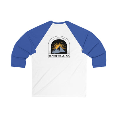 3/4 sleeve T-shirts,  30512 logo by 515Gear.com | Blairsville, GA | There's no crying in baseball!