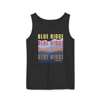 unisex tank-top, mountains graphic, by 515 Gear | Blue Ridge, GA | cotton tank perfect for casual hikes and workouts