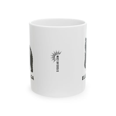 Mug, Black Bear Graphic, by 515Gear.com | Ellijay, GA | Don’t feed the bears!