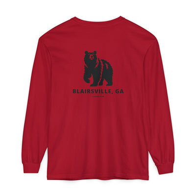 Unisex Adult Long Sleeve T-shirt, Bear Design by 515Gear.com | Blairsville, GA | Please don't feed the bears!