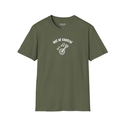 The Fretless Fury Out of Control Banjo Unisex Softstyle T-Shirt