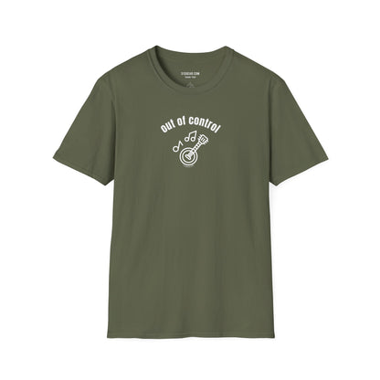 The Fretless Fury Out of Control Banjo Unisex Softstyle T-Shirt