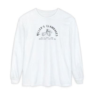 Miller’s Clambakes Cape Cod, MA - Long-Sleeve T-Shirt (Comfort Colors®)