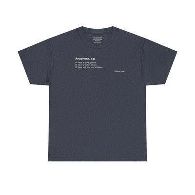 unisex adult t-shirt, word play | 515Gear.com | avoid repetition with this cool shirt