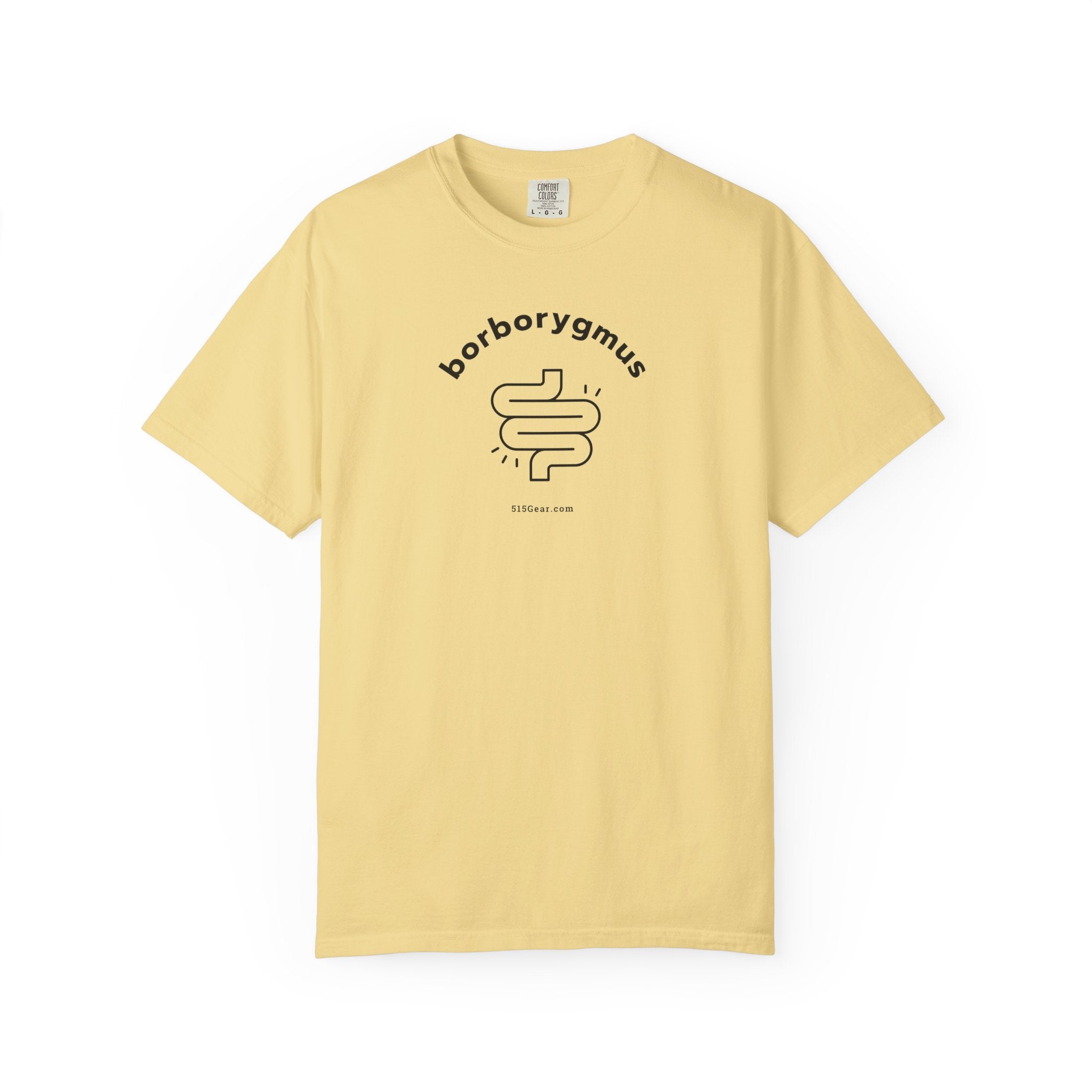 Word Play: borborygmus Tummy Rumble Garment-Dyed T-shirt