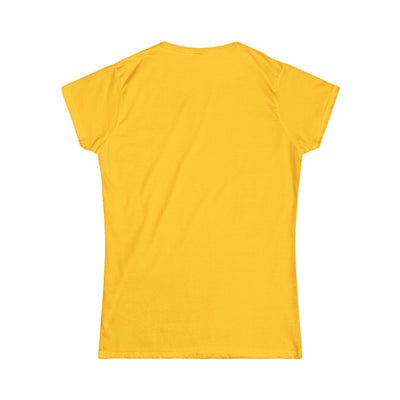 Yellow t-shirt on a white background