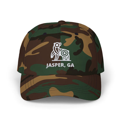 Jasper, Bear Cap - White Embroidery