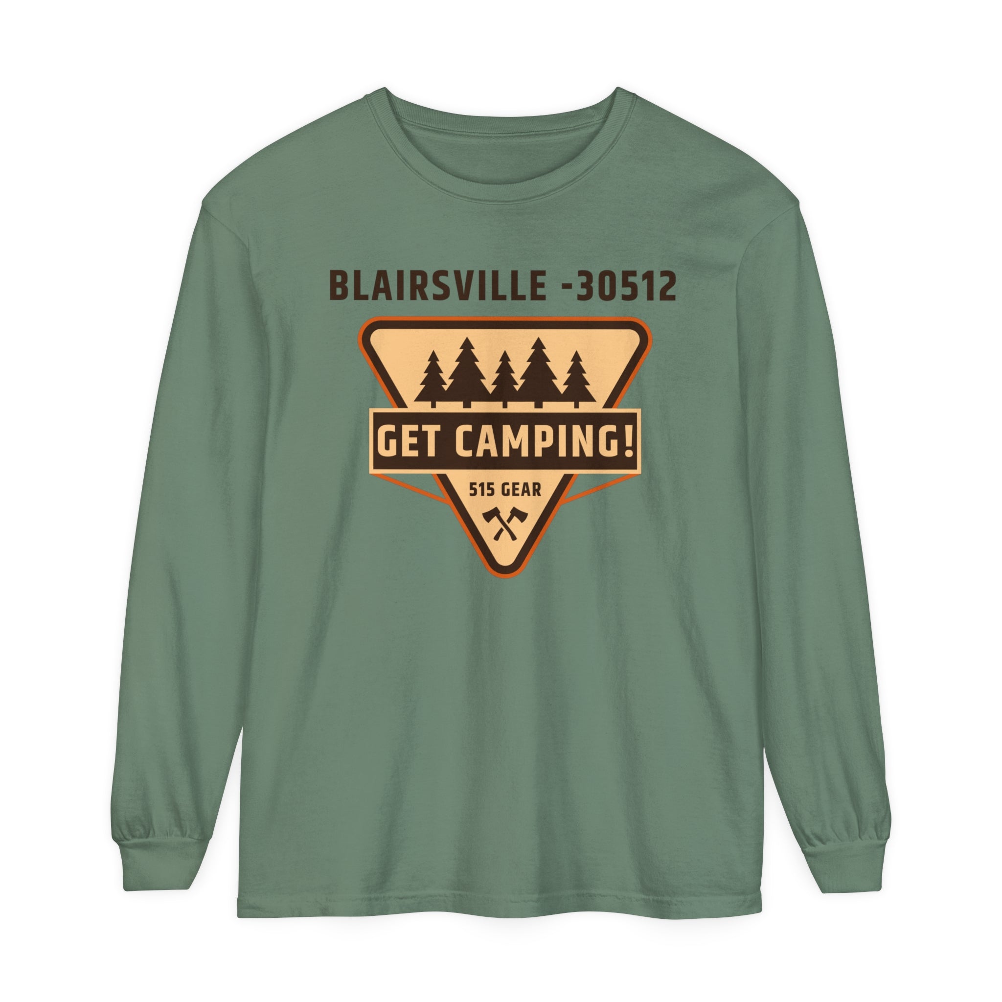 Get Camping! Blairsville - Long Sleeve T-Shirt