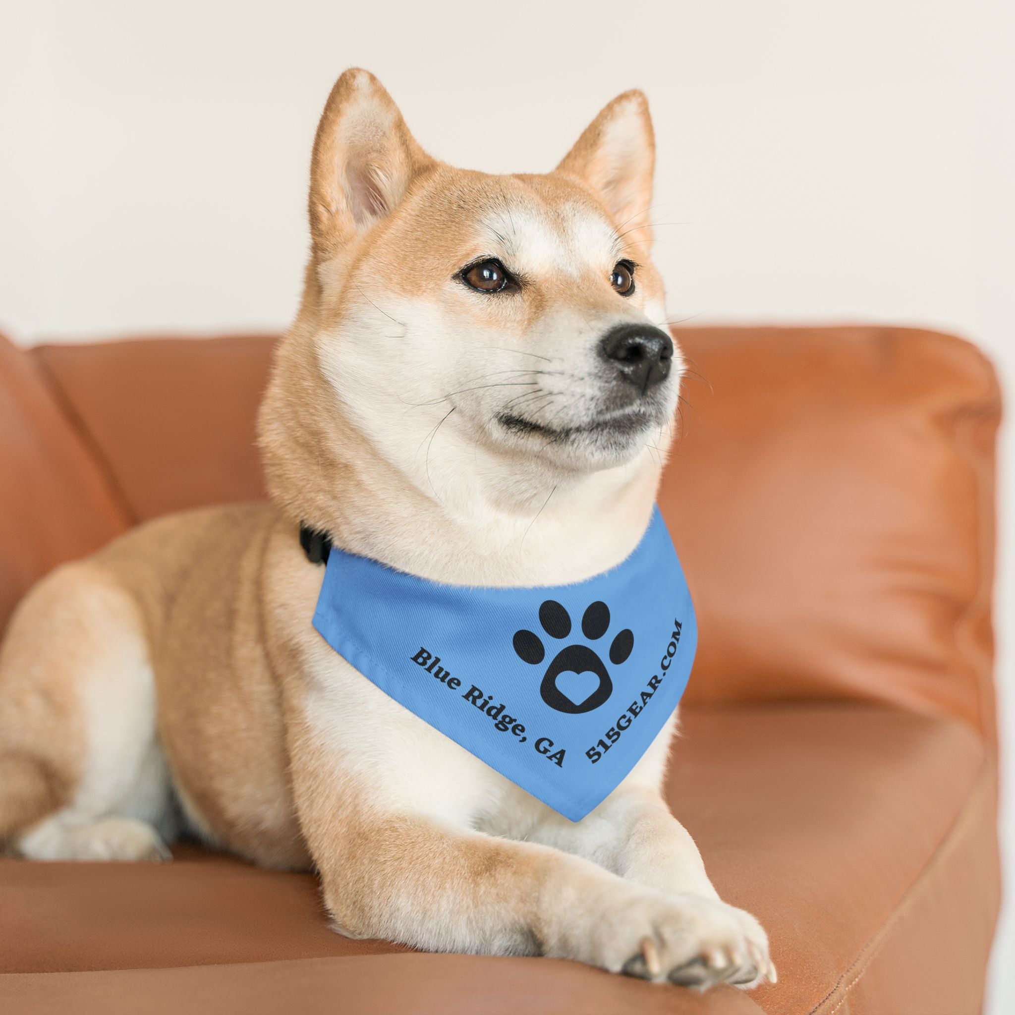 Dog Bandana, by 515 Gear.com | Blue Ridge, GA |  Bling for your favorite pup!