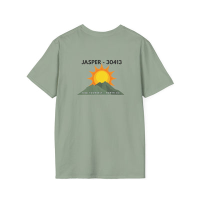 Adult t-shirt, Sunrise Mountain Graphic, by 515Gear.com | Jasper, GA | 30413