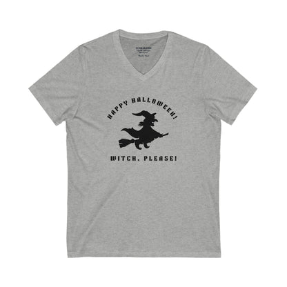 Witch PLEASE! Women's V-Neck Tee
