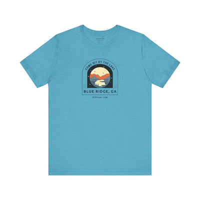 Unisex Adult T-shirt, by 515Gear.com | Blue Ridge, GA | Come Sit by the Lake!