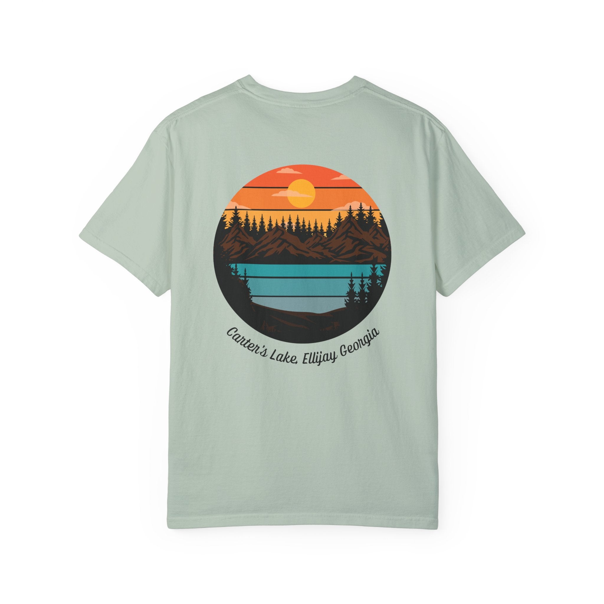 Carter's Lake, Comfort Colors Garment-Dyed T-shirt