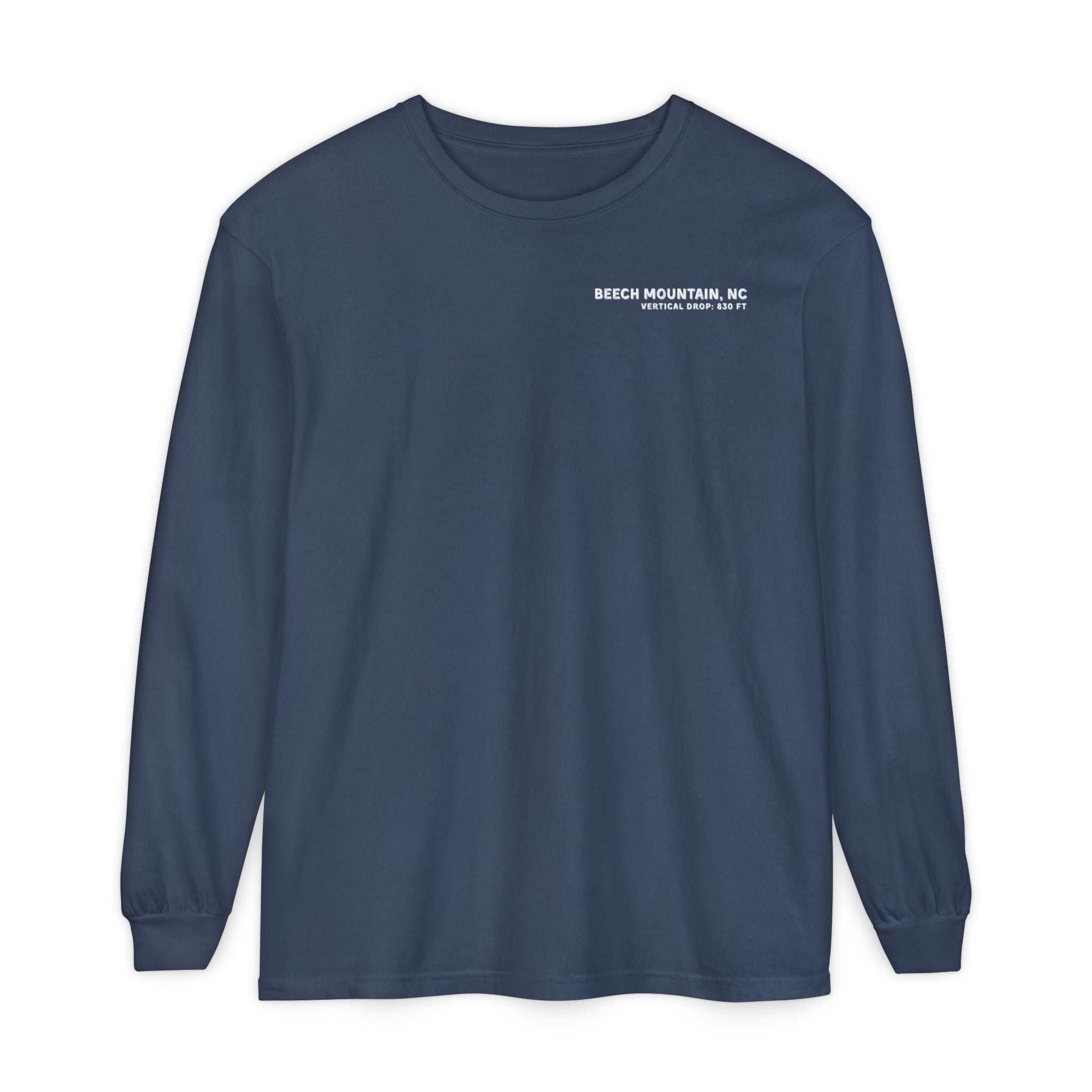 Beech Mountain, NC – 5506 Summit (v2) Comfort Colors® Long-Sleeve Tee