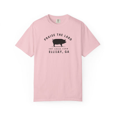 Praise the Lard, Amy Creek Farm, Ellijay - Comfort Colors Unisex Garment-Dyed T-shirt
