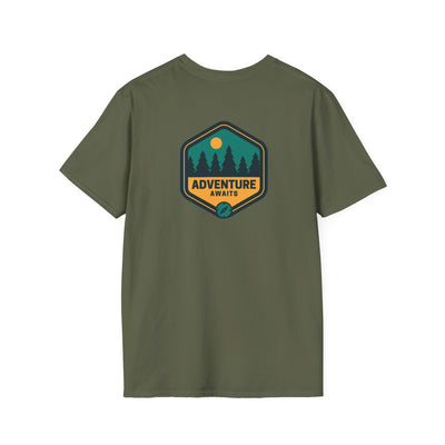 Unisex Adult T-shirt, 515 Adventure Awaits design  | 515Gear.com | Because Therapy is Expensive!