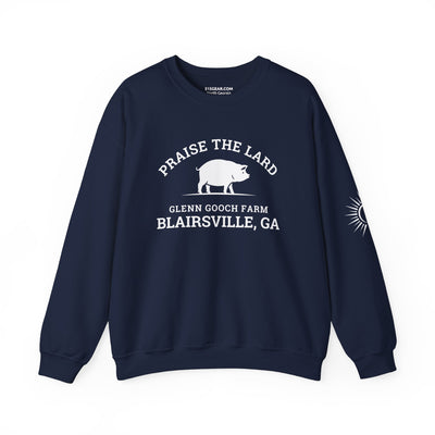 Sweatshirt, Praise the Lard Design, by 515Gear.com | Blairsville, GA | Glenn Gooch Farm