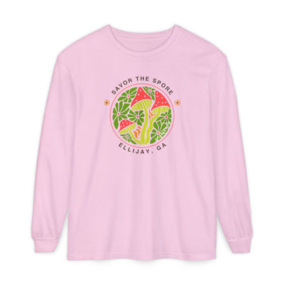 Savor the Spore – Ellijay, GA Unisex Long-Sleeve Tee