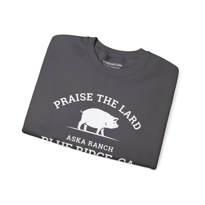 Blue Ridge Praise the Lard, Aska Ranch - Heavy Blend™ Crewneck Sweatshirt