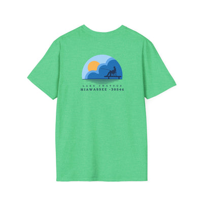 Adult t-shirt, Lake Fishing Graphic, by 515Gear.com | Hiawassee, GA | 30546