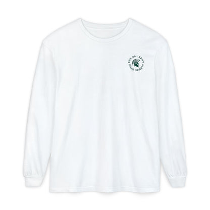 EASy Does It 21st BDAY Unisex Long Sleeve Comfort Colors T-Shirt